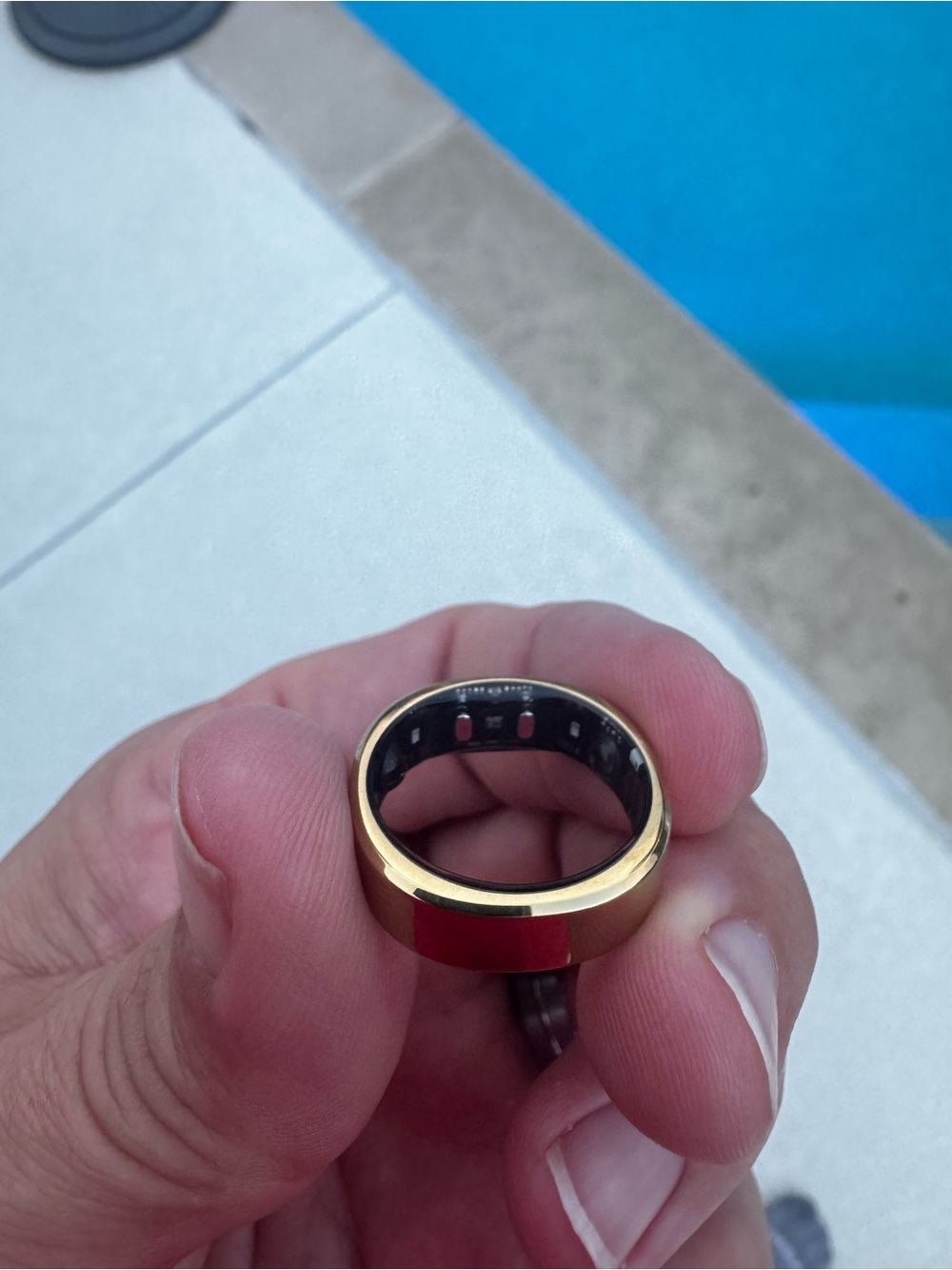 RingConn Gen 2 Smart Ring Gold Size 9 Sleep Fitness Tracker Charger Included - Picture 4 of 6